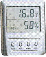 1����ʽ��ʪ�ȱ�