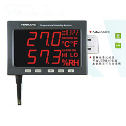 1LED��������ʪ�ȼ���¼��/ �ͺ�:AWZ8-TM-185/185D