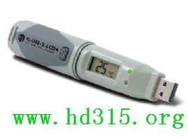 ��ʪ�ȼ�¼�ǣ���Яʽ���ձ��� �ͺ�:EL USB-2 -LCD ��ţ�M380809