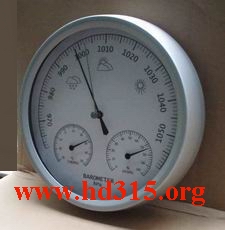 ��ʪ�ȼƣ���ѹ������һ����վ �ͺ�:HMTHB9391 ��ţ�M164915