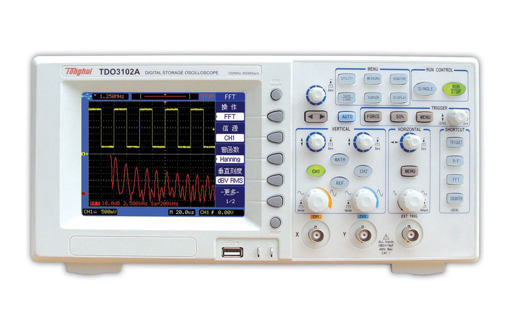 ���ִ洢ʾ���� ���� 400Msps �ͺ�:XLCCN-TDO3102A ��ţ�M332778